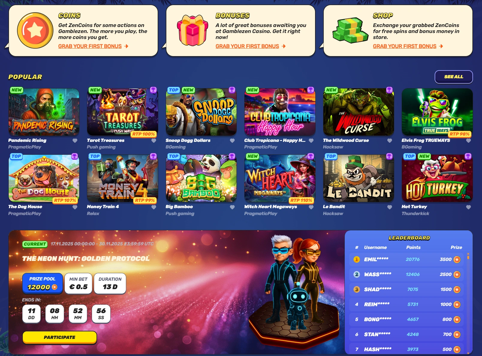 GambleZen Casino Review