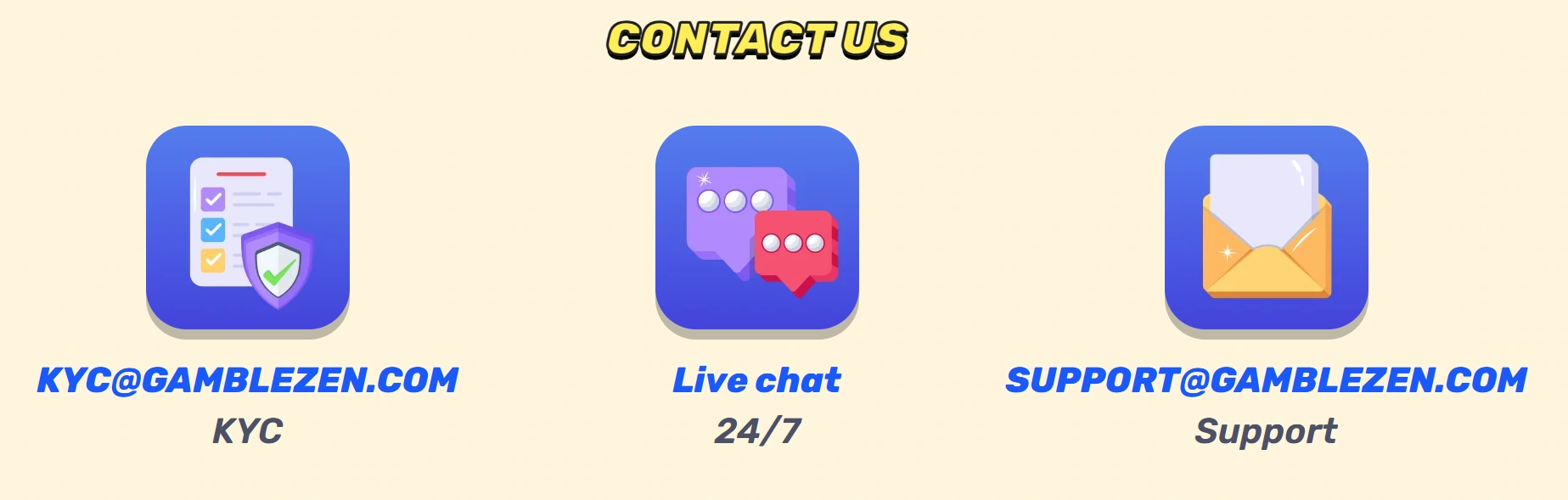 GambleZen Customer Support